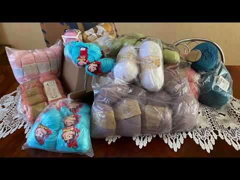 Видео: Влог пряжный - восторг от посылки!