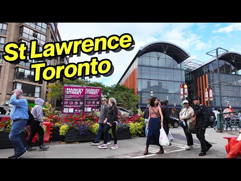 Видео: Прогулка по району Сент-Лоуренс | Оригинальный центр Торонто (осень 2025 г.)