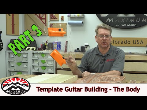 Видео: Лучшая система шаблонов для сборки гитары. Часть 3. Профиль корпуса и гриф.