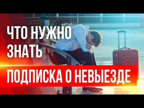 Видео: Подписка о невыезде (мера пресечения). Срок ее действия для обвиняемого и подозреваемого.