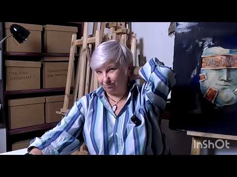 Видео: Татьяна Анисимова - в мастерской художника.