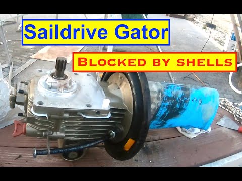 Видео: Volvo Saildrive 130. Мы меняем Saildrive Gator. Легкая работа с лодкой?