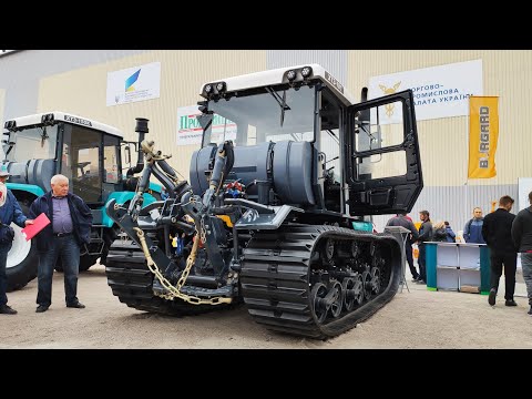 Видео: ВПЕРВЫЕ! Гусеничный ХТЗ-181 на РЕЗИНО-тросовых гусеницах презентовали на АгроЭкспо 2019