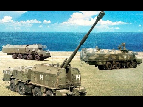 Видео: Советский береговой мобильный артиллерийский комплекс А-222 "Берег"