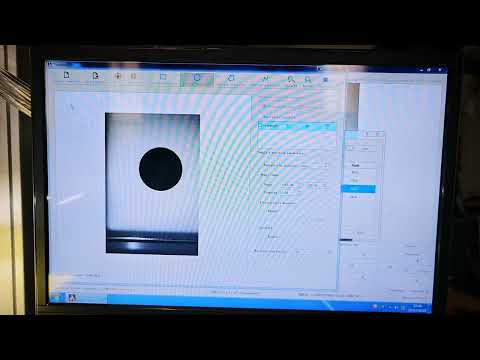Видео: CCD VISION LASER MARKS - РАБОТА