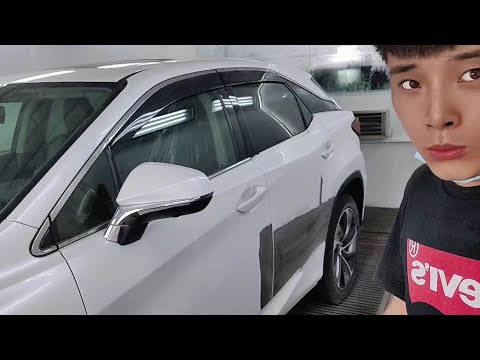 Видео: Lexus Кузовной ремонт без шпаклёвки !Китайский мастер