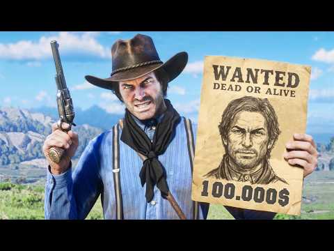 Видео: Я Стал САМЫМ РАЗЫСКИВАЕМЫМ Бандитом в Реалистичной RDR 2!
