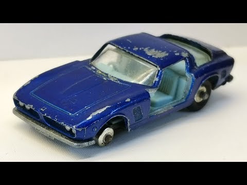 Видео: Реставрация Iso Grifo No. 14 от Matchbox. Изготовление деталей. Литой автомобиль.