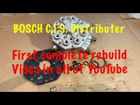 Видео: Ремонт распределителя топлива BOSCH CIS JETRONIC, Mercedes и другие