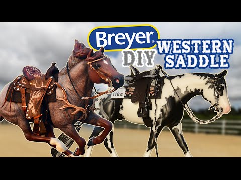 Видео: Изготовление комплекта седел Breyer Model Western