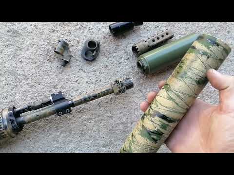 Видео: Тигр 7.62х54, установка регулируемого газблока