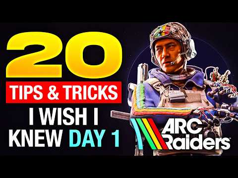 Видео: ARC Raiders — РУКОВОДСТВО ДЛЯ НАЧИНАЮЩИХ — руководство по добыче, обзор врагов, советы по бою, кр...