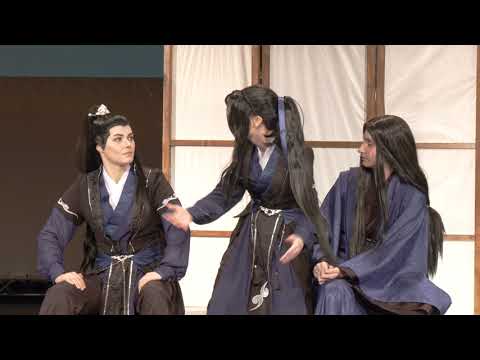 Видео: СЦЕНКА -«Сказка о белом котике»(Хаски и его учитель белый кот)-   Waka-Wakashi