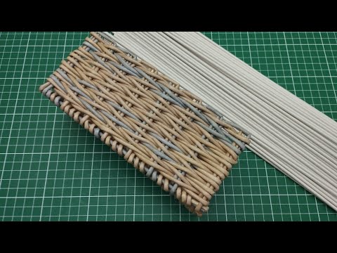 Видео: Подставка для трубочек или салфеток