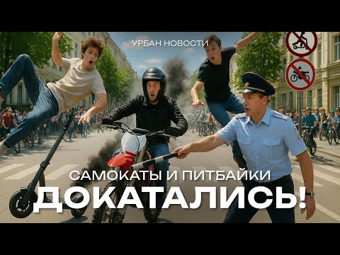 Видео: 6 км/ч для САМОКАТОВ — опыт Казахстана 🇰🇿  и Беларуси 🇧🇾 ГАИ взялось за ПИТБАЙКИ! Урбан Новости