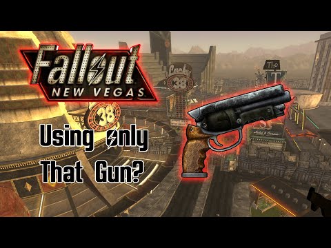 Видео: Сможете ли вы пройти Fallout New Vegas с помощью That Gun?