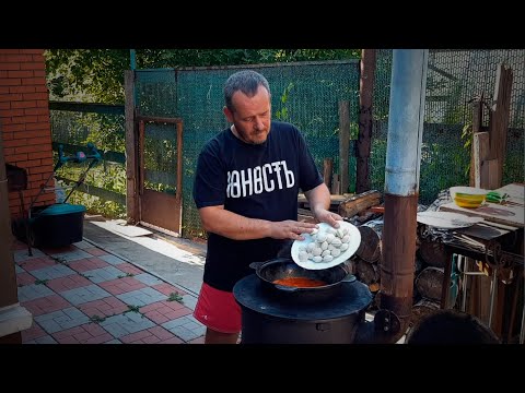 Видео: Еще один рецепт ПЕЛЬМЕНЕЙ в КАЗАНЕ. Так ВЫ точно не готовили!