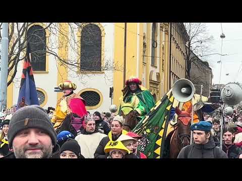 Видео: Прогулка на праздник Три короля Вроцлав Польша. Spacer na Święto Trzech Króli Wrocław.