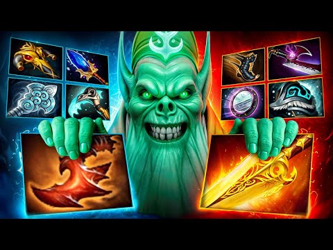 Видео: НЕКРОФОС в супер ЛЕЙТЕ | 12 слотов машина - Necrophos Dota 2