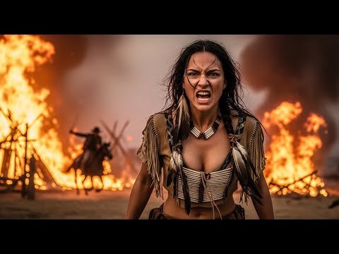 Видео: Окруженная ПЛАМЕНЕМ, Она ЗАКРИЧАЛА ИМЯ... Никто Не Знал, КЕМ БЫЛ Тот Ковбой