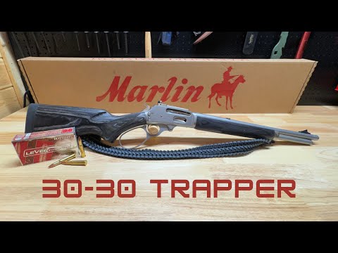 Видео: Новая винтовка Marlin 336 Trapper 30-30 от Ruger: лучшая ли она винтовка для охоты на кустарник?