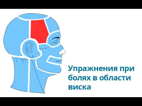 Видео: Головная боль напряжения. Боль в висках. Упражнения