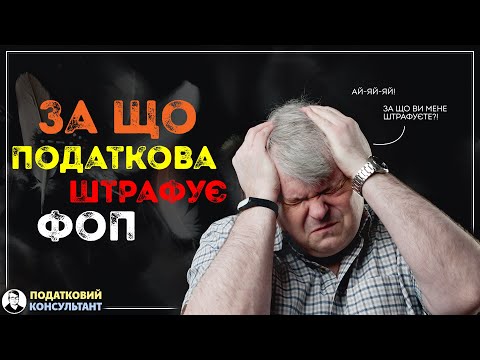 Видео: За що податкова штрафує ФОП!