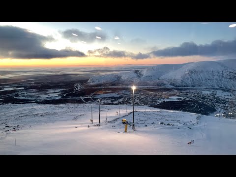 Видео: Кировск, ноябрь 2023 открытие горнолыжного сезона!