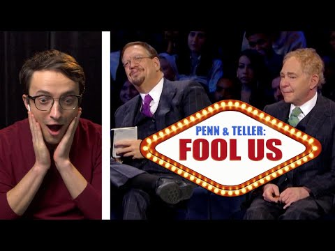 Видео: Реакция на СЕБЯ в программе «Пенн и Теллер: обманите нас!»