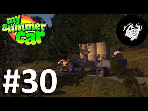 Видео: ПОКАТАЛСЯ НА ТРАКТОРЕ! ► My Summer Car #30 с РУЛЁМ!