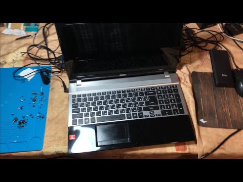 Видео: ЧТООО??? НЕ ВКЛЮЧАЕТСЯ НОУТБУК ACER ASPIRE V3 551 G - 64406G50MAKK.ДИАГНОСТИКА НОУТБУКА.