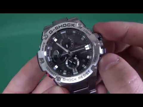 Видео: Обзор наручных часов Casio GST-B100D-1A