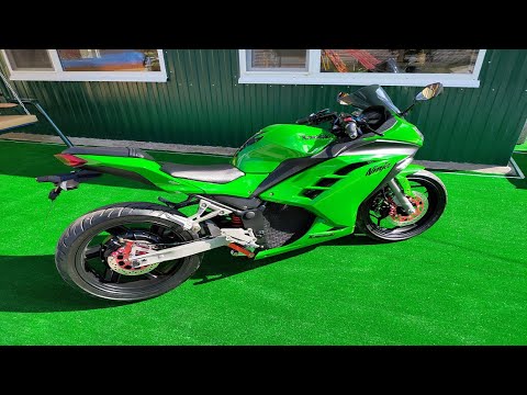 Видео: Электро Kawasaki Ninja. Спор с Алиэкспресс, сборка и установка новой батарейки 80 Ah 72V