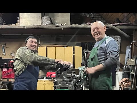 Видео: Двигун Мерседес на Зіл 131( частина 3)