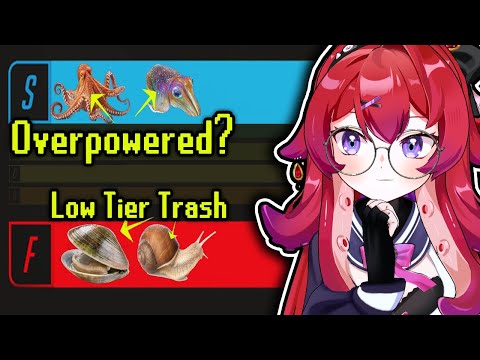Видео: Как осьминог может быть ТАКИМ ОП!? | Реакция на список моллюсков TierZoo