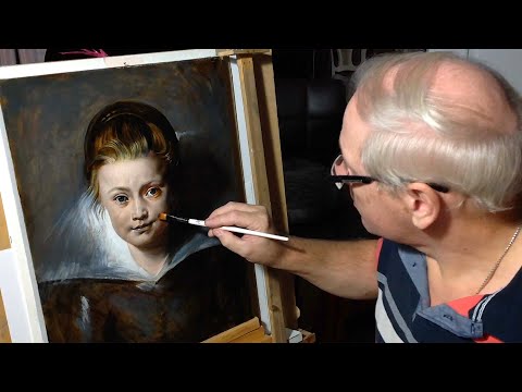 Видео: Игорь Сушенок. Урок 157. Питер Пауль Рубенс. Метод Алла прима.