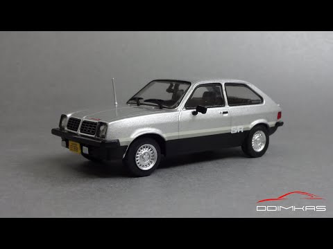 Видео: Chevrolet Chevette Hatch S/R 1.6 1981 | CHEVROLET COLLECTION №20 SALVAT BRASIL | Масштабная модель