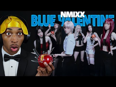 Видео: NMIXX Blue Valentine Core: «SPINNIN’ ON IT» — ЭТО БОП!