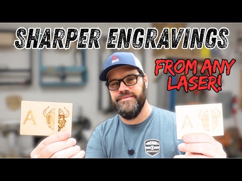 Видео: Размытые лазерные гравировки — и как их исправить