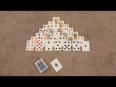 Видео: Как играть в «Пирамиду» — обучающее видео по пасьянсу!