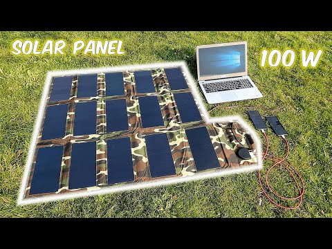Видео: Купил мощную солнечную зарядку на 100 ватт и заряжаю все подряд от солнца! Allpowers 100W alex boyko
