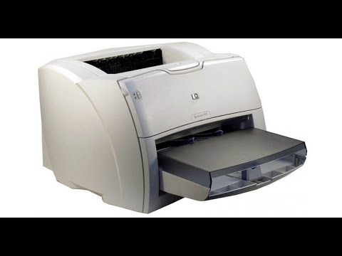 Видео: Ремонт принтера HP laserjet 1200