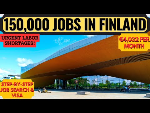 Видео: Скрытый рынок труда Финляндии: 150 000 вакансий | Work & Settle in Finland 2025