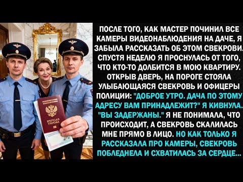 Видео: После того, как мастер устранил все камеры видеонаблюдения на даче, я забыла рассказать свекрови...