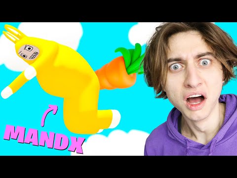 Видео: АРТБОЙ и МЕНДИКС играют в SUPER BUNNY MAN