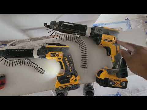 Видео: Новый пистолет для гипсокартона Dewalt