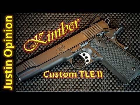 Видео: Кимбер Кастом TLE II 1911