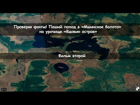 Видео: Проверяя факты. Мшинское болото, Урочище Вдовин остров. Пеший поход. Часть 2.