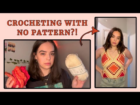 Видео: Я связала летний топ крючком БЕЗ узора и БЕЗ схемы.