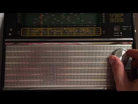 Видео: VEF-206 (ВЭФ 202) чувствительность избирательность на средних волнах